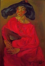 Vrouw in Rood